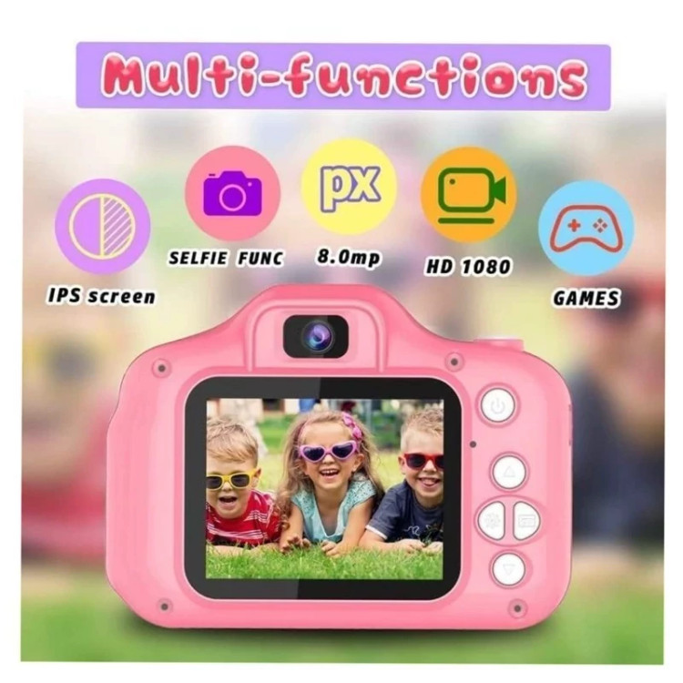 دوربین عکاسی و فیلمبرداری کودک مدل C6 با کارت حافظه 32GB