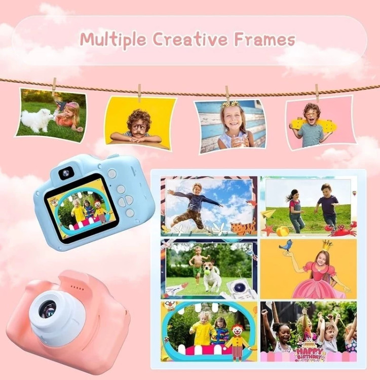 دوربین عکاسی و فیلمبرداری کودک مدل C6 با کارت حافظه 32GB