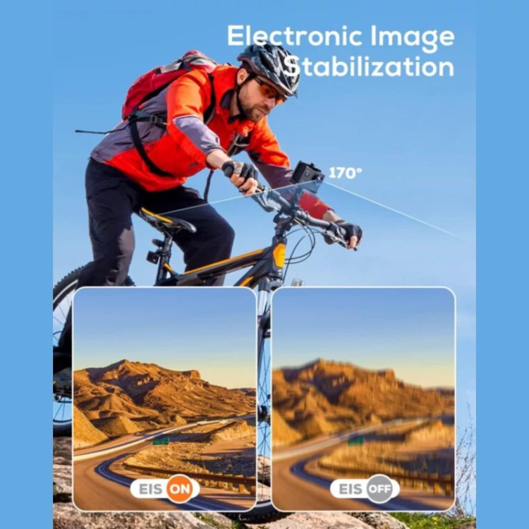 دوربین اکشن ورزشی 4K برند WOLFANG مدل GA100