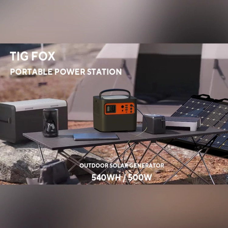 پاور استیشن برند TIG FOX مدل T500 (حداکثر توان 850 وات)