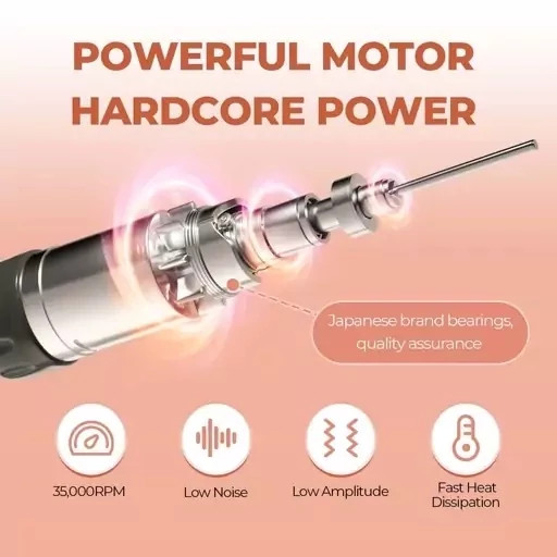 ست سوهان ناخن برند JSDA مدل Power JD 400