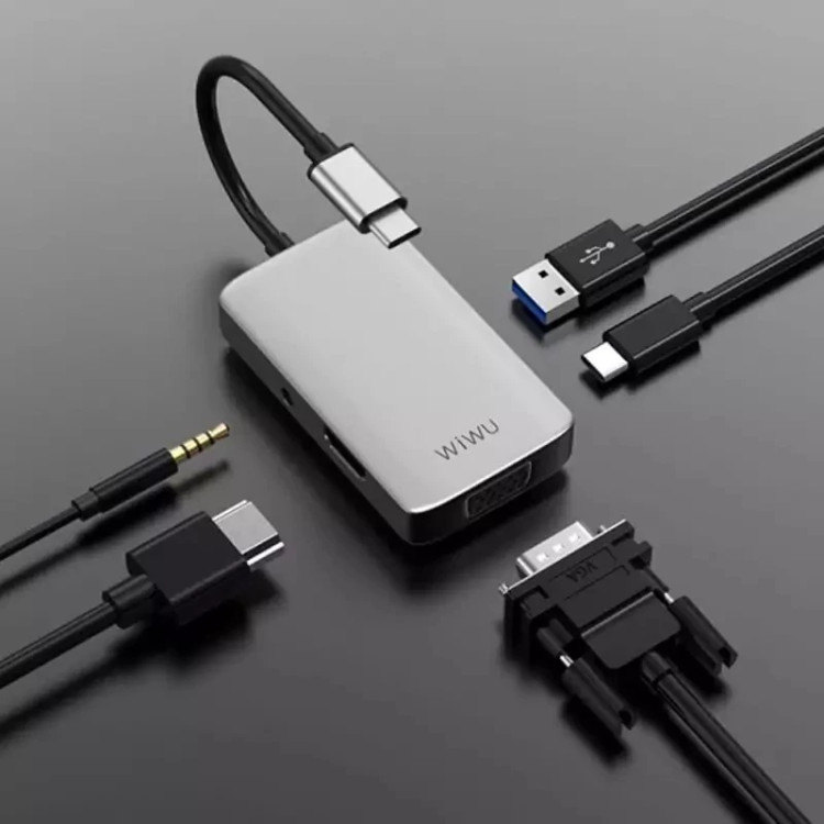 هاب 5 پورته USB-C برند ویوو