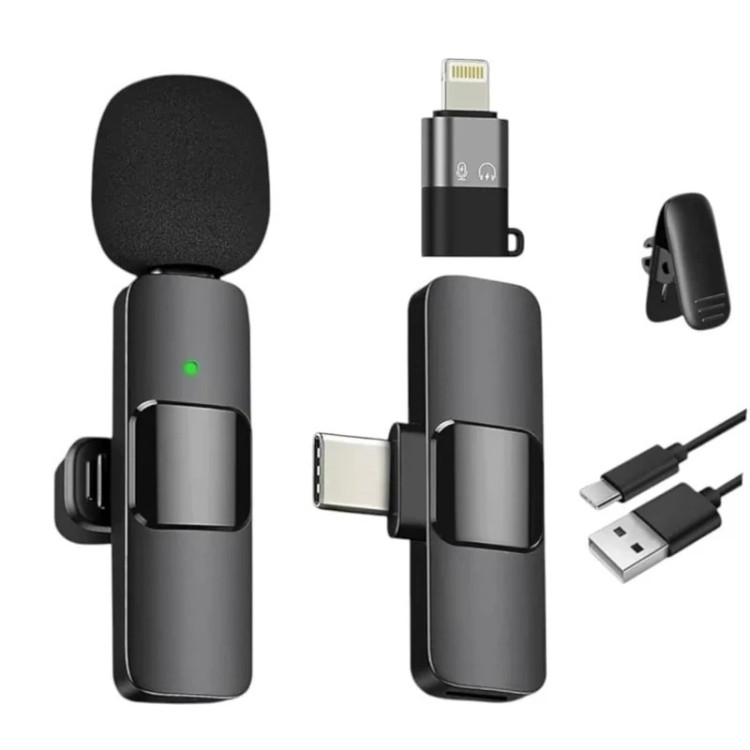میکروفون یقه ای بیسیم مدل k8
