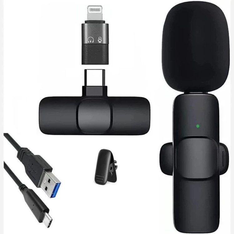 میکروفون یقه ای بیسیم مدل k8