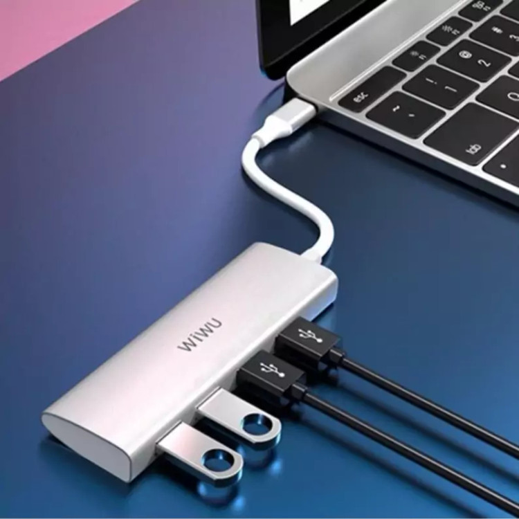 هاب 4 پورته USB-C برند ویوو مدل A440