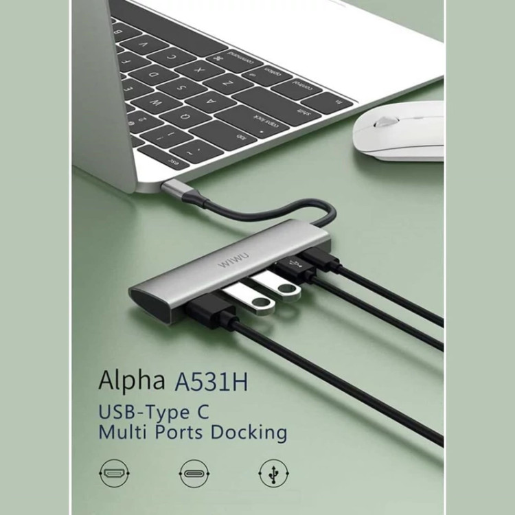 هاب 5 پورته USB-C برند ویوو مدل A531H