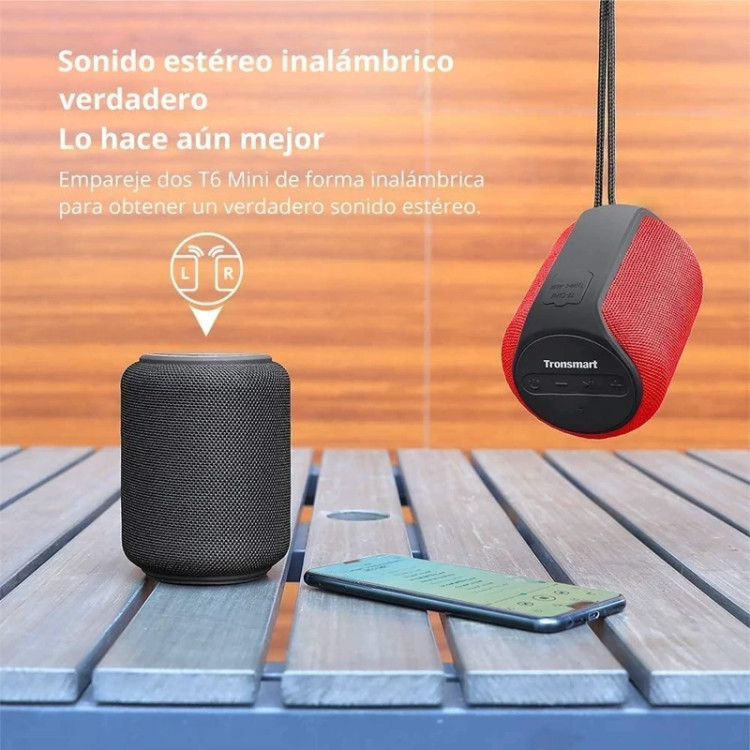 اسپیکر بلوتوثی برند ترونسمارت مدل Mini Element T6