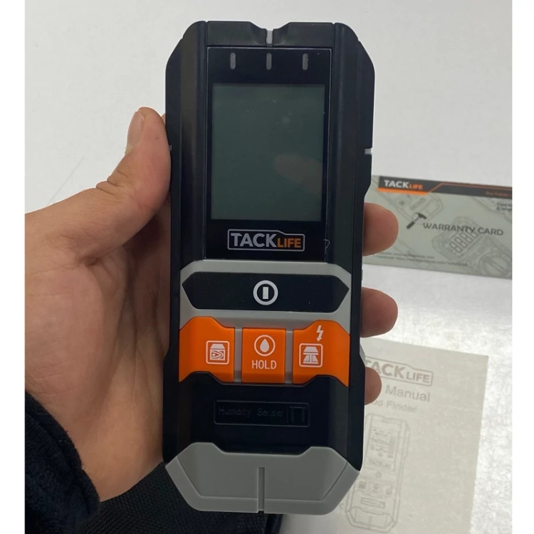 اسکنر ، ردیاب دیواری برند TACKLIFE-DMS05 با رطوبت سنج
