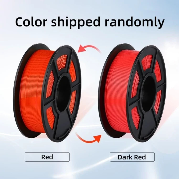 فیلامنت پرینتر سهبعدی برند Stronghero3D اندازه 1.75mm – رنگ قرمز، وزن ۱ کیلوگرم