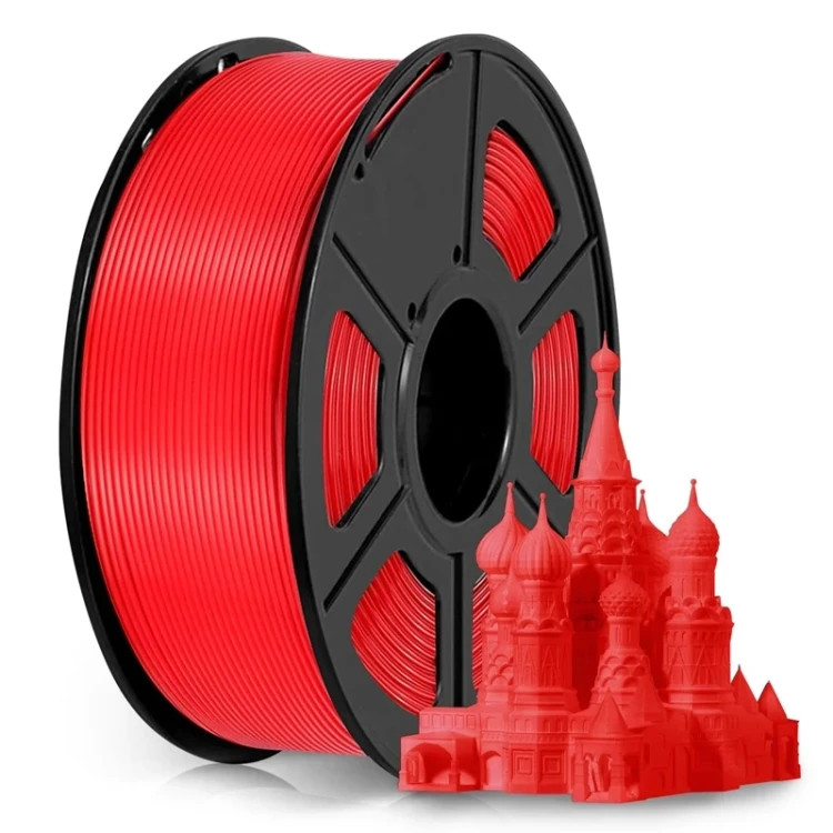 فیلامنت پرینتر سهبعدی برند Stronghero3D اندازه 1.75mm – رنگ قرمز، وزن ۱ کیلوگرم