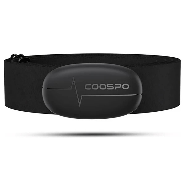 سنسور ضربان قلب برند COOSPO مدل H6 بلوتوثی با بند سینه تمرینات