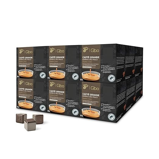 کپسول قهوه ممتاز چیبو Tchibo Qbo Caffè Grande Espírito São Paulo – ، شدت 7/10، عطری فوقالعاده