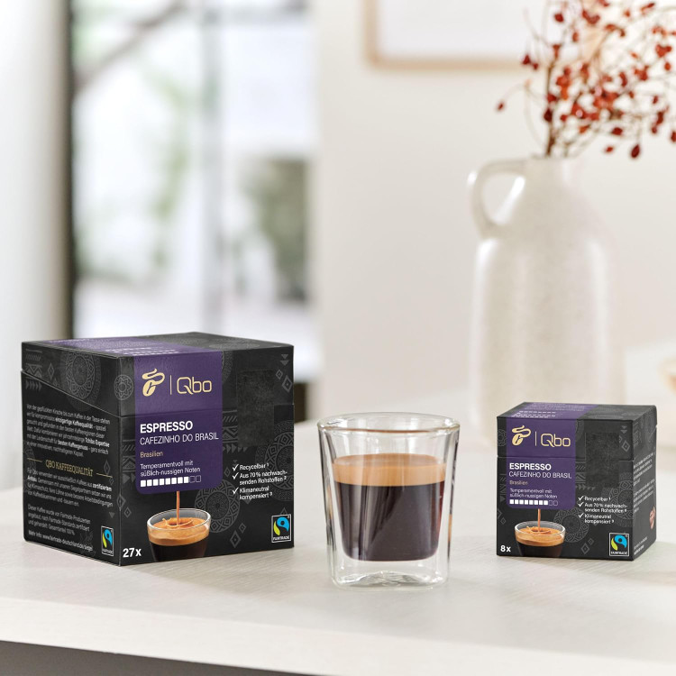 کپسول قهوه ممتاز چیبو Tchibo Qbo Caffè Grande Espírito São Paulo – ، شدت 7/10، عطری فوقالعاده