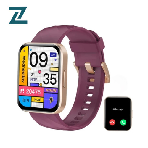 ساعت هوشمند RUIMEN با قابلیت مکالمه و حالت های ورزشی ضدآب زومین کالا