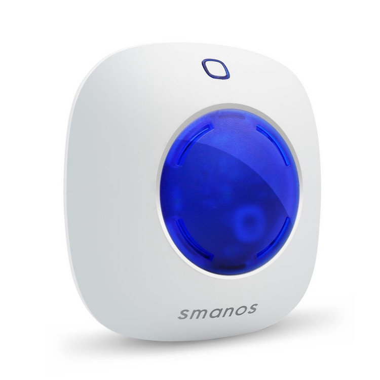 سیستم دزدگیر سنسوردار با کیت آژیر برند smanos مدل S105