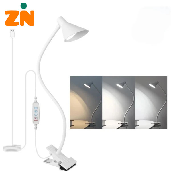 چراغ مطالعه ی گیره ای LED Qooltek 3