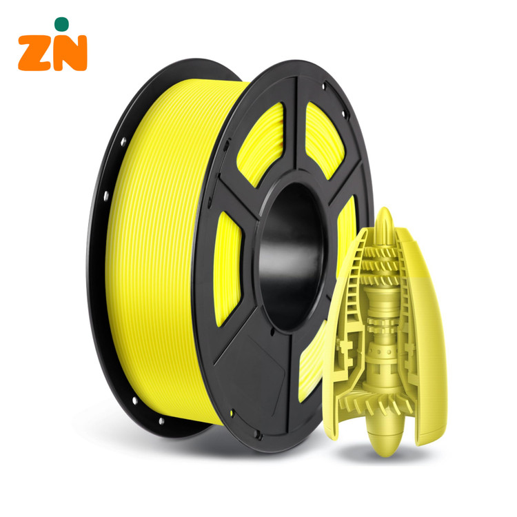 فیلامنت پرینتر سهبعدی برند Stronghero3D اندازه 1.75mm رنگ زرد، وزن ۱ کیلوگرم