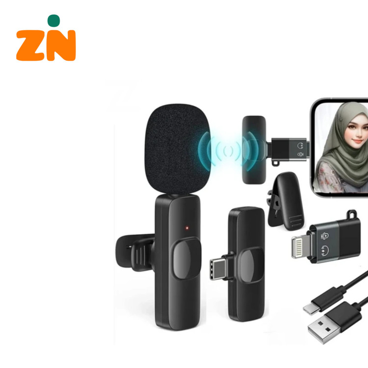 میکروفون یقه ای بیسیم مدل k8