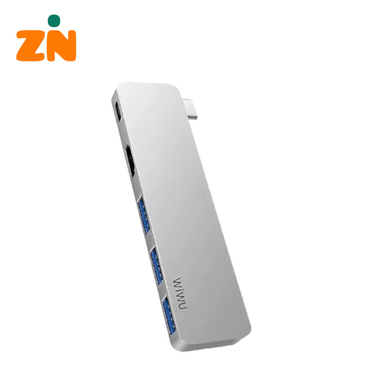 هاب تایپ-سی 5 پورت برند ویوو مدل T6 Pro