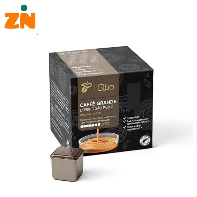 کپسول قهوه ممتاز چیبو Tchibo Qbo Caffè Grande Espírito São Paulo – ، شدت 7/10، عطری فوقالعاده