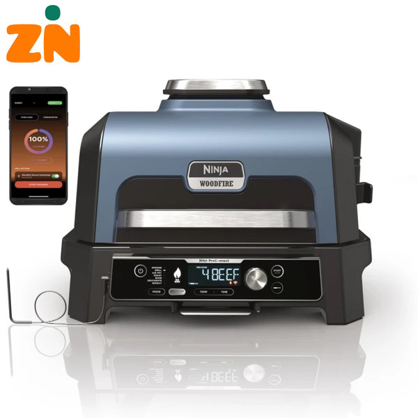 گریل دودی باربیکیو هوشمند با سنسور دما برند نینجا مدل OG901EU