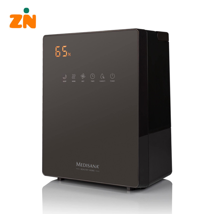 بخور سرد و گرم مدیسانا مدل AH 675 با تنظیم شدت بخار و رطوبتسنج دستگاه بخور 5.2 لیتری