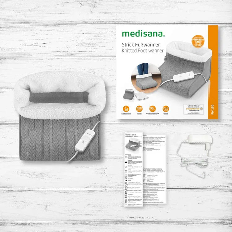 گرمکن برقی پا مدیسانا مدل Medisana FW 150 با ۳ سطح گرمایش و خاموشی خودکار