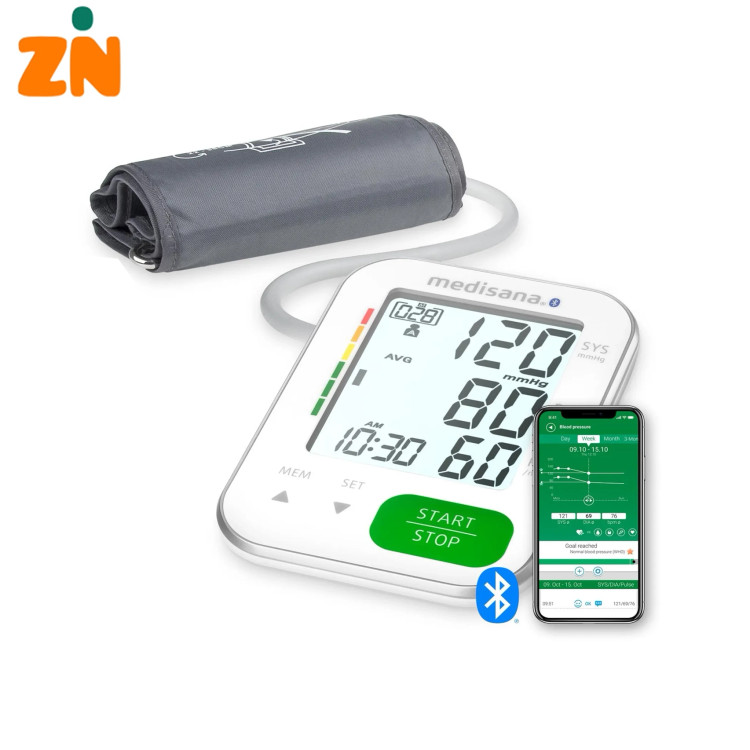 فشارسنج بازویی دیجیتال مدیسانا مدل Medisana BU 570 Connect با بلوتوث