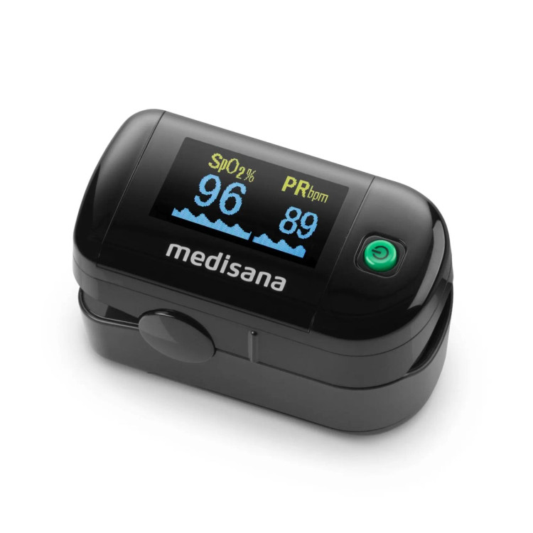 پالس اکسیمتر انگشتی مدیسانا مدل Medisana PM 100، اندازهگیری اکسیژن خون و ضربان قلب