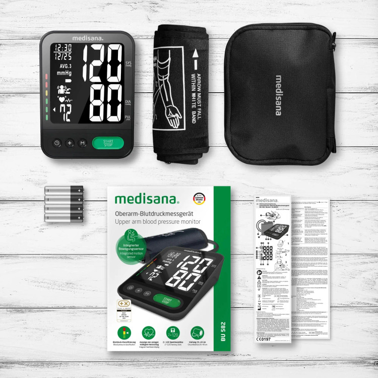 فشارسنج بازویی دیجیتال مدیسانا مدل Medisana BU 582