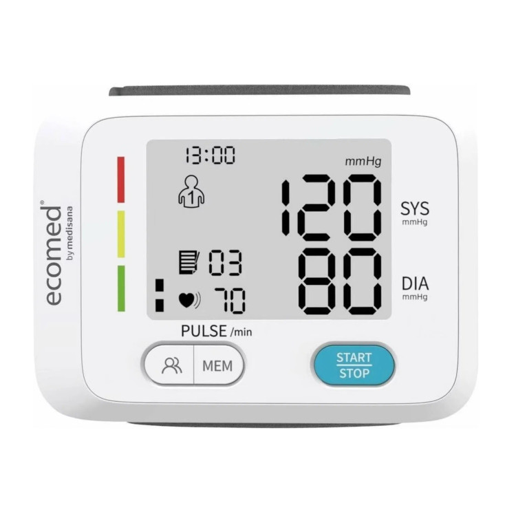 فشارسنج مچی مدیسانا مدل Medisana BW-83E | حافظه دو کاربر و تشخیص ضربان نامنظم