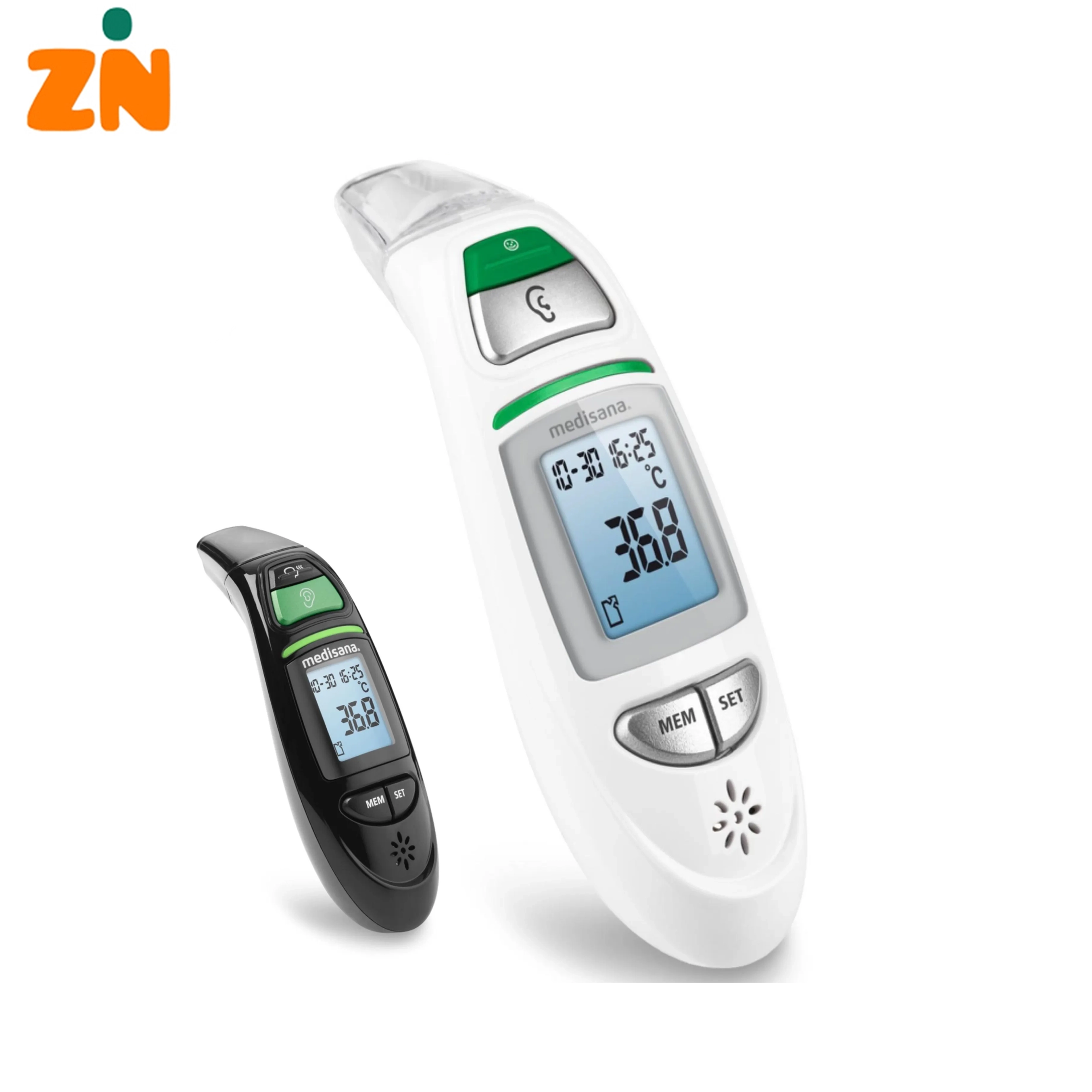 دماسنج دیجیتال مادون قرمز مدیسانا Medisana TM 750 | پیشانی و گوش | 6 در 1