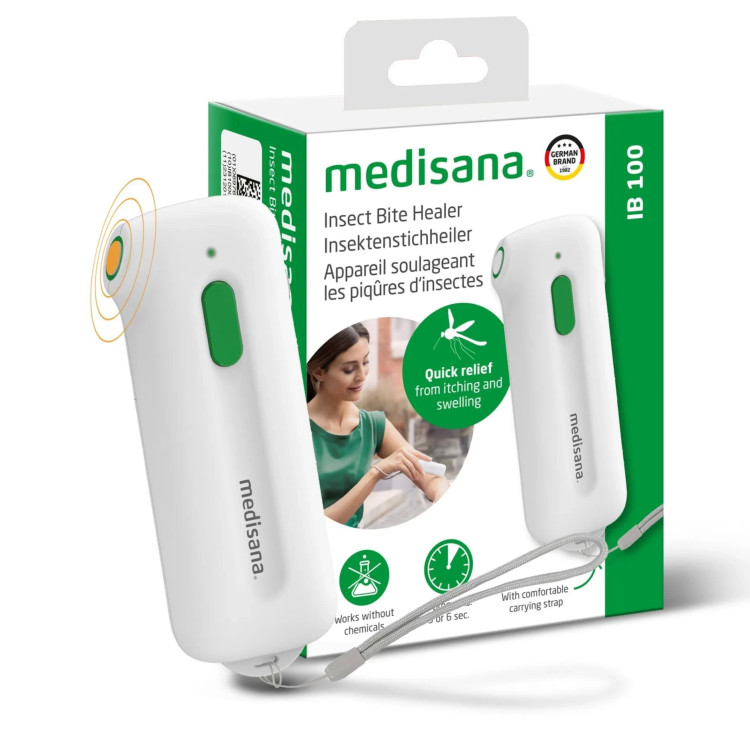 دستگاه تسکین نیش حشرات مدیسانا Medisana IB 100 | درمان حرارتی خارش و تورم