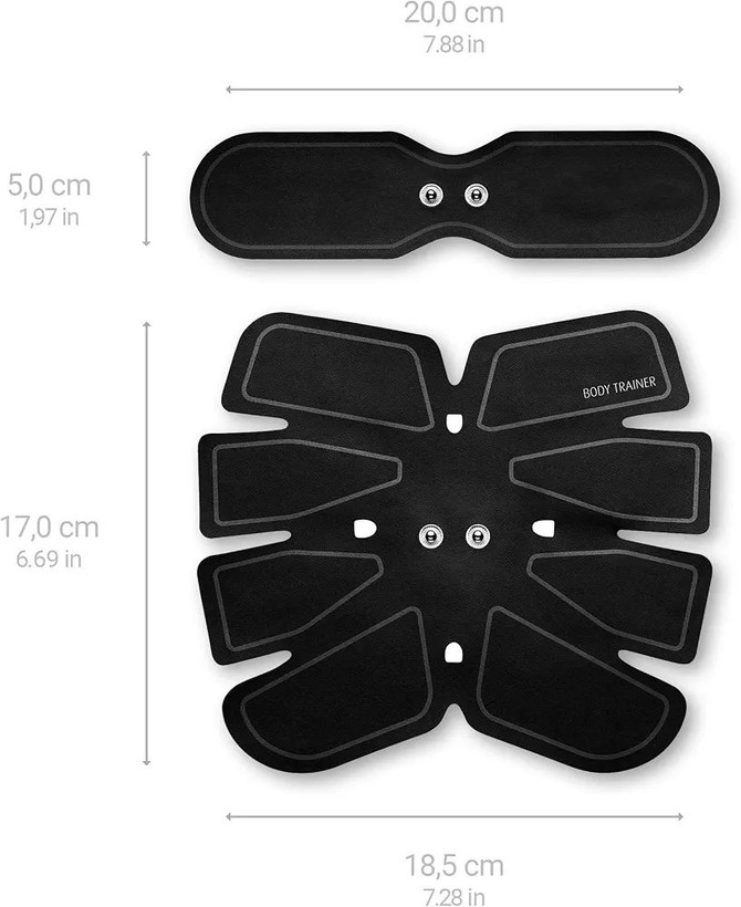 دستگاه عضلهساز EMS مدیسانا Medisana Body Trainer مدل 79524 | تحریک الکتریکی عضلات شکم، بازو و پا