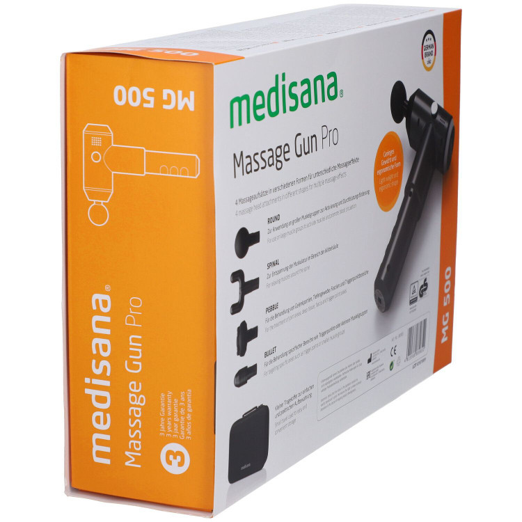 ماساژور تفنگی مدیسانا MG 500؛ ماساژ عمیق و هدفمند عضلات