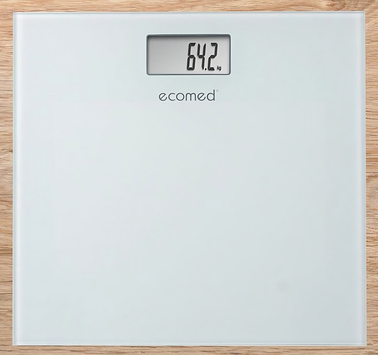 ترازو دیجیتال اکومد PS-72E | ترازوی وزنکشی شیشهای تا 150 کیلوگرم