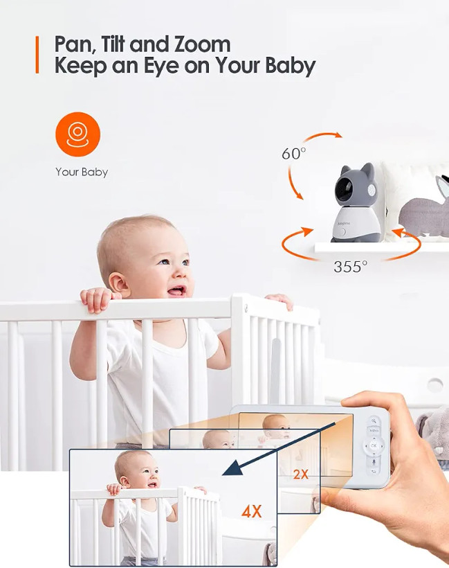 دوربین و مانیتور کودک BabyTime مدل B098NX5WFG