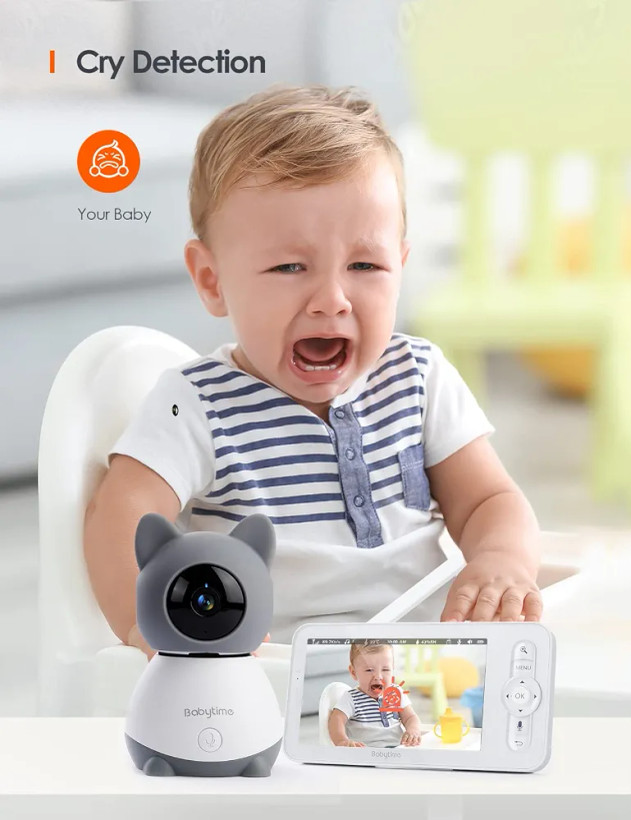 دوربین و مانیتور کودک BabyTime مدل B098NX5WFG
