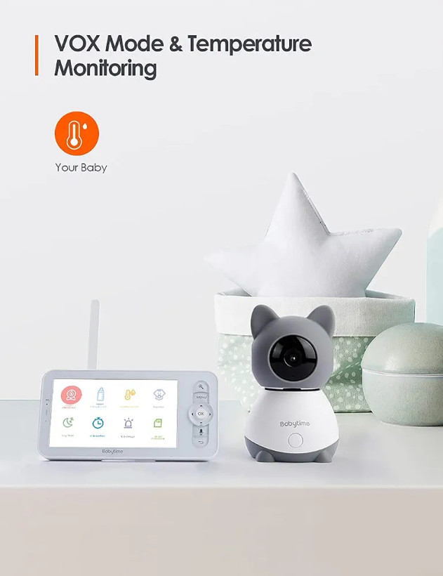 دوربین و مانیتور کودک BabyTime مدل B098NX5WFG
