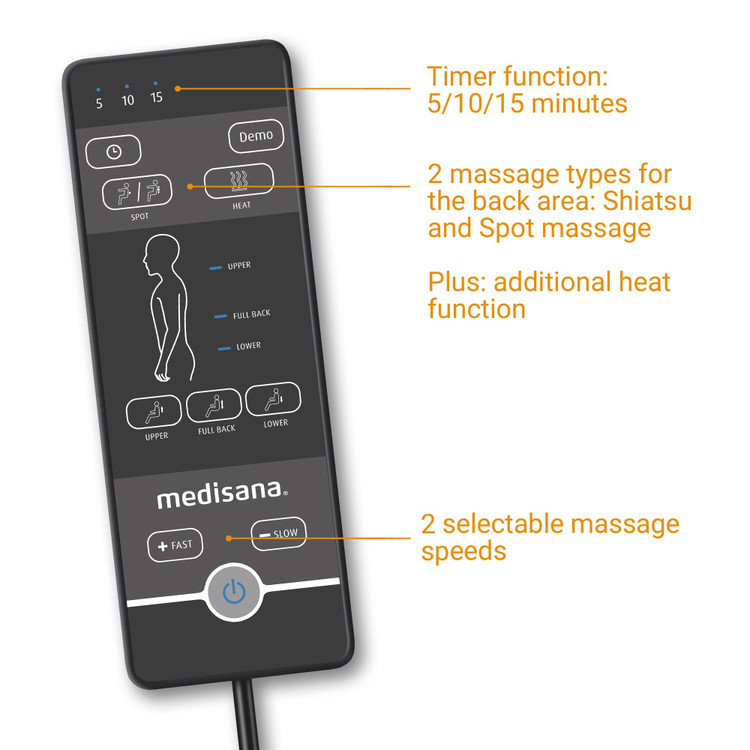 صندلی ماساژور ریلکس مدیسانا Medisana RC 450